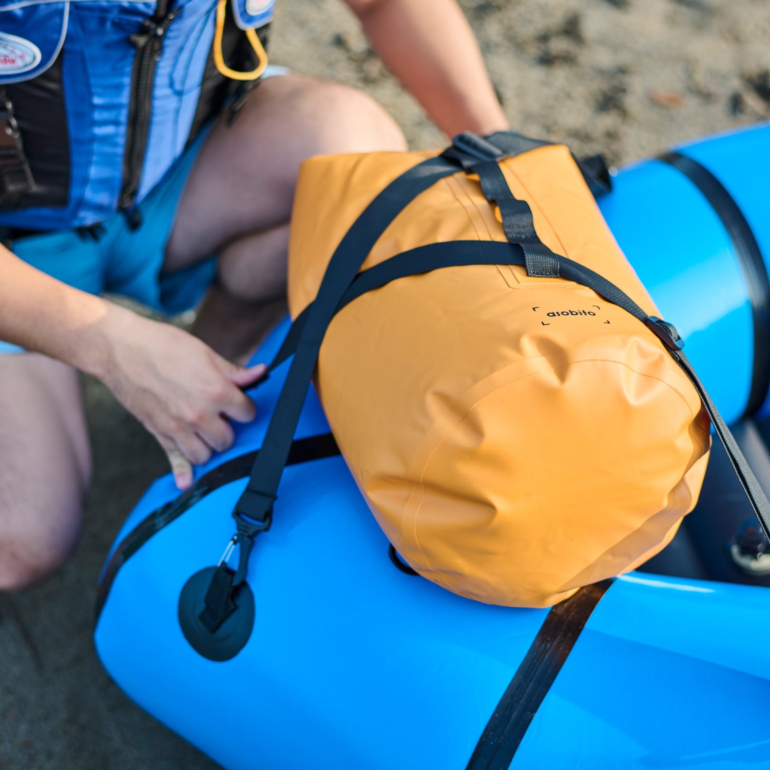 asobito(アソビト) ロールトップバウバッグ 20L