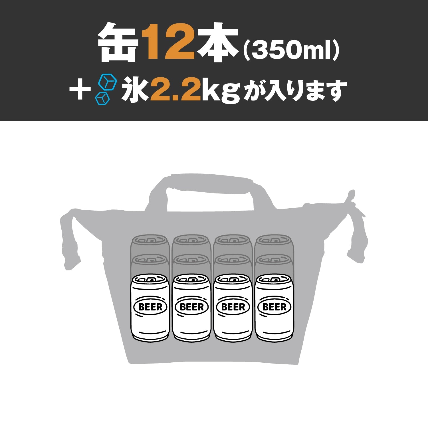 AO Coolers(エーオークーラーズ) 12パック カーボン ソフトクーラー - ビッグウイングオンラインストア