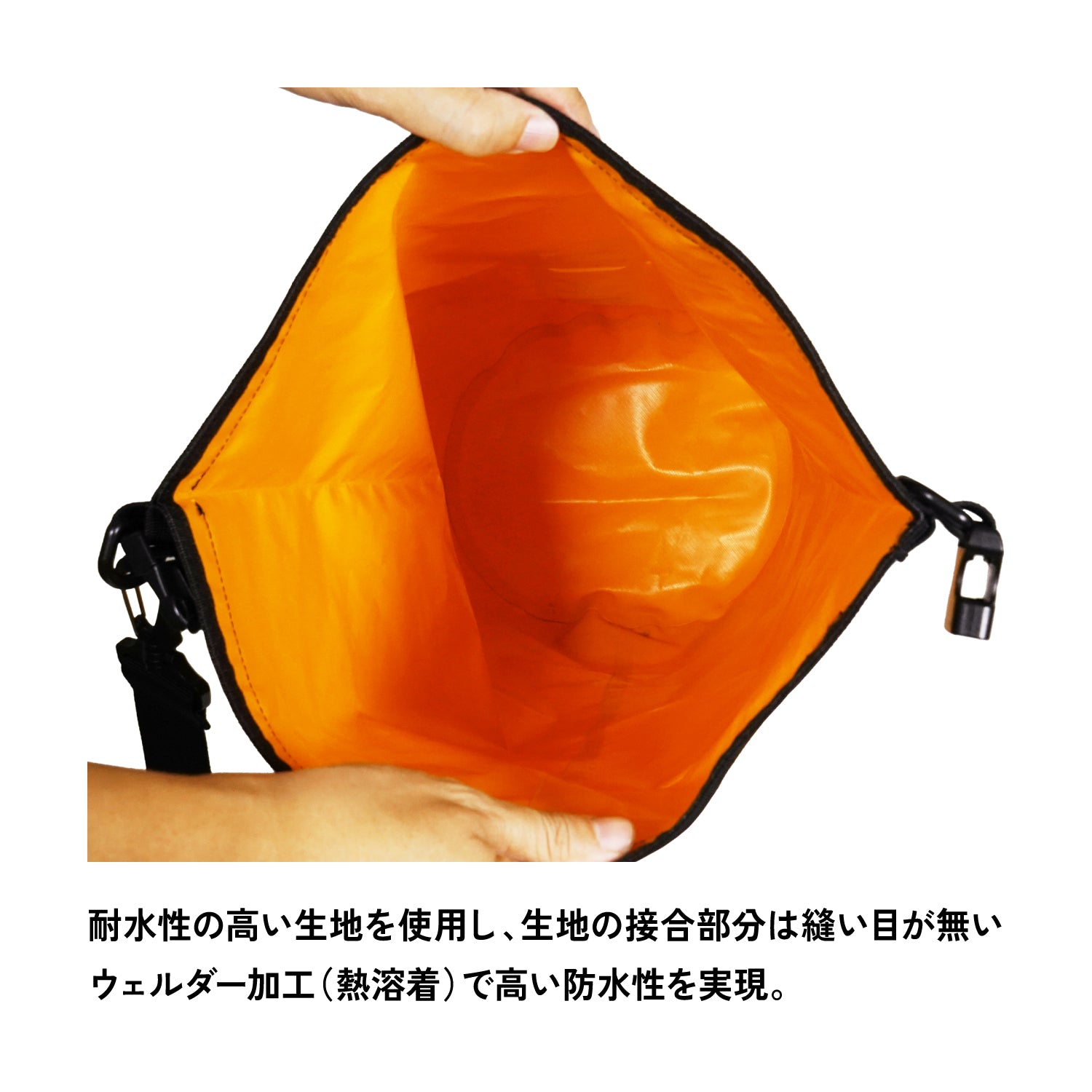 [8月7日発売]asobito(アソビト) ロールトップバウバッグ 20L