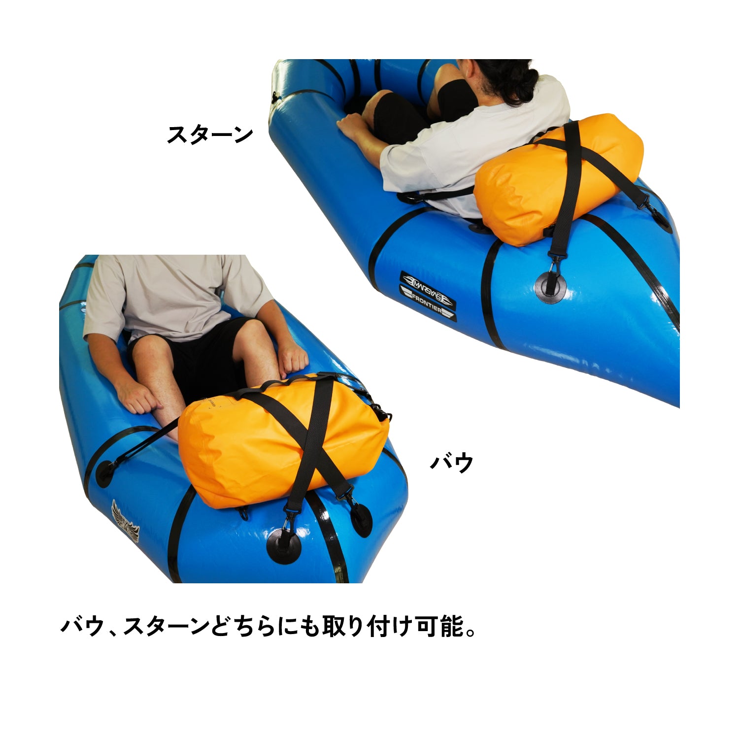 [8月7日発売]asobito(アソビト) ロールトップバウバッグ 20L
