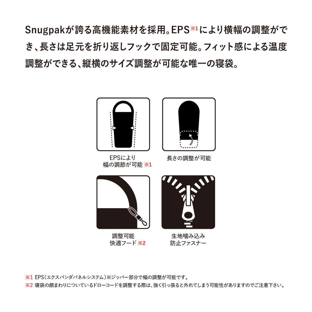 1月31日までカラー限定20%OFF]Snugpak(スナグパック) ソフティー