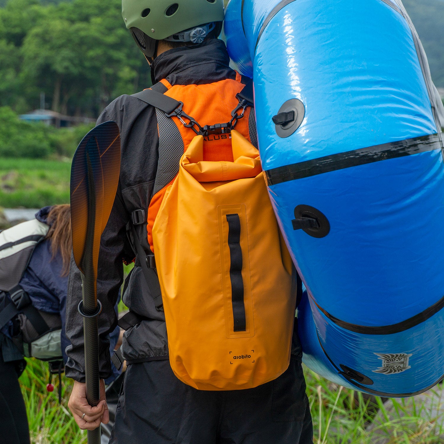 [8月7日発売]asobito(アソビト) ロールトップバウバッグ 20L