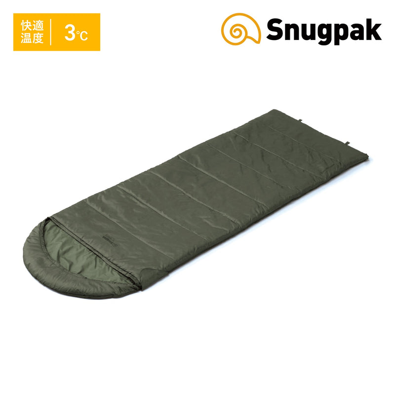 [40%OFF]Snugpak(スナグパック) ノーチラス スクエア ライトジップ/レフトジップ